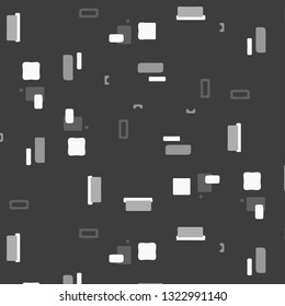 Halftone monochrome texture background. Abstract vintage black and white vector illustration Texture