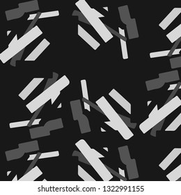 Halftone monochrome texture background. Abstract vintage black and white vector illustration Texture