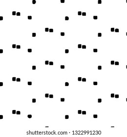 Halftone monochrome texture background. Abstract vintage black and white vector illustration Texture