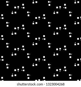 Halftone monochrome texture background. Abstract vintage black and white vector illustration Texture