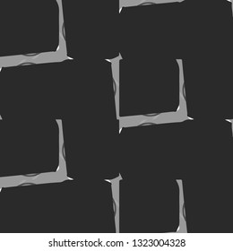 Halftone monochrome texture background. Abstract vintage black and white vector illustration Texture