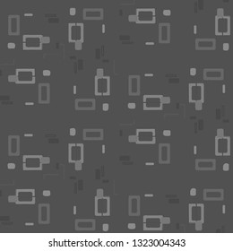 Halftone monochrome texture background. Abstract vintage black and white vector illustration Texture