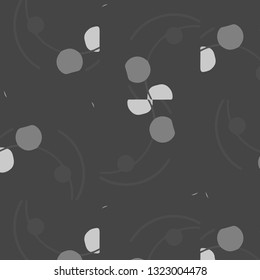 Halftone monochrome texture background. Abstract vintage black and white vector illustration Texture