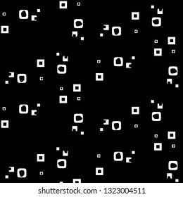 Halftone monochrome texture background. Abstract vintage black and white vector illustration Texture