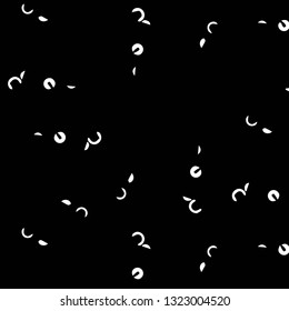 Halftone monochrome texture background. Abstract vintage black and white vector illustration Texture