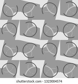 Halftone monochrome texture background. Abstract vintage black and white vector illustration Texture