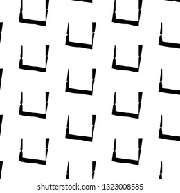 Halftone monochrome texture background. Abstract vintage black and white vector illustration Texture