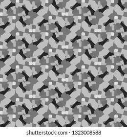 Halftone monochrome texture background. Abstract vintage black and white vector illustration Texture