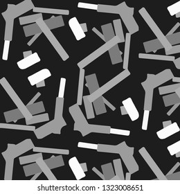 Halftone monochrome texture background. Abstract vintage black and white vector illustration Texture