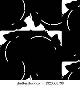 Halftone monochrome texture background. Abstract vintage black and white vector illustration Texture