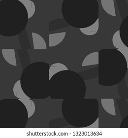 Halftone monochrome texture background. Abstract vintage black and white vector illustration Texture
