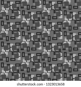 Halftone monochrome texture background. Abstract vintage black and white vector illustration Texture