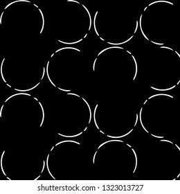 Halftone monochrome texture background. Abstract vintage black and white vector illustration Texture