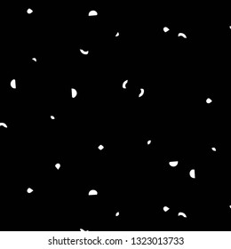Halftone monochrome texture background. Abstract vintage black and white vector illustration Texture