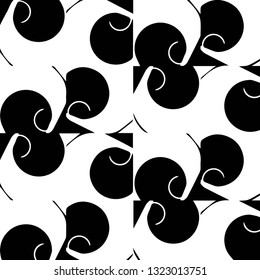 Halftone monochrome texture background. Abstract vintage black and white vector illustration Texture