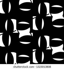 Halftone monochrome texture background. Abstract vintage black and white vector illustration Texture