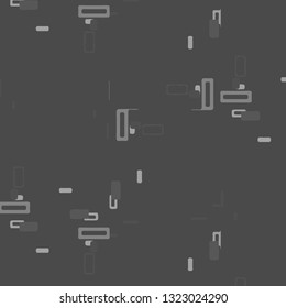 Halftone monochrome texture background. Abstract vintage black and white vector illustration Texture