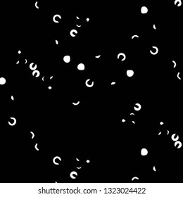 Halftone monochrome texture background. Abstract vintage black and white vector illustration Texture