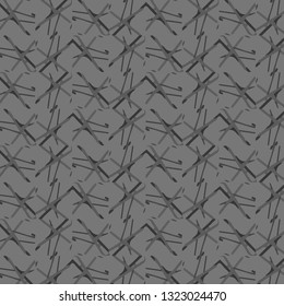 Halftone monochrome texture background. Abstract vintage black and white vector illustration Texture