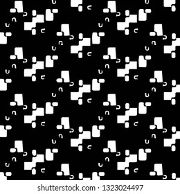 Halftone monochrome texture background. Abstract vintage black and white vector illustration Texture