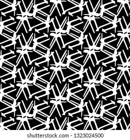 Halftone monochrome texture background. Abstract vintage black and white vector illustration Texture