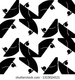 Halftone monochrome texture background. Abstract vintage black and white vector illustration Texture
