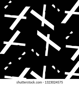 Halftone monochrome texture background. Abstract vintage black and white vector illustration Texture