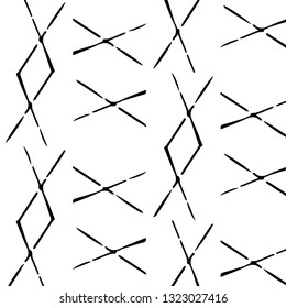 Halftone monochrome texture background. Abstract vintage black and white vector illustration Texture