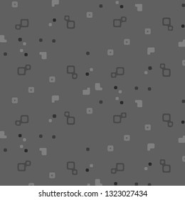 Halftone monochrome texture background. Abstract vintage black and white vector illustration Texture