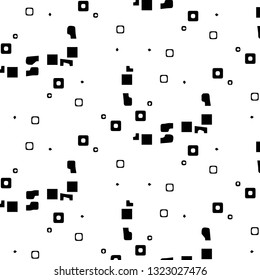 Halftone monochrome texture background. Abstract vintage black and white vector illustration Texture