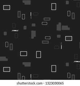 Halftone monochrome texture background. Abstract vintage black and white vector illustration Texture
