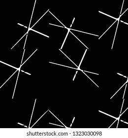 Halftone monochrome texture background. Abstract vintage black and white vector illustration Texture