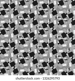 Halftone monochrome texture background. Abstract vintage black and white vector illustration Texture