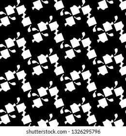 Halftone monochrome texture background. Abstract vintage black and white vector illustration Texture