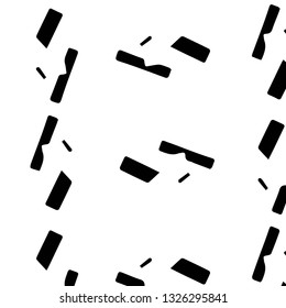 Halftone monochrome texture background. Abstract vintage black and white vector illustration Texture