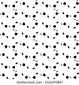 Halftone monochrome texture background. Abstract vintage black and white vector illustration Texture