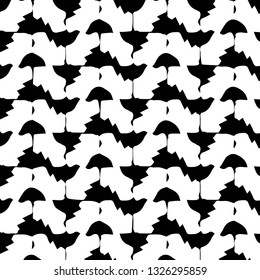 Halftone monochrome texture background. Abstract vintage black and white vector illustration Texture