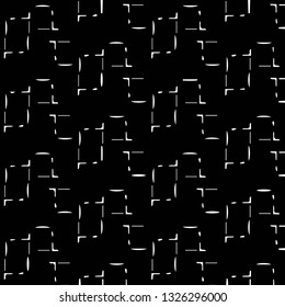 Halftone monochrome texture background. Abstract vintage black and white vector illustration Texture