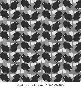 Halftone monochrome texture background. Abstract vintage black and white vector illustration Texture