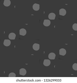 Halftone monochrome texture background. Abstract vintage black and white vector illustration Texture
