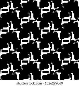 Halftone monochrome texture background. Abstract vintage black and white vector illustration Texture