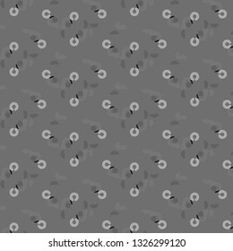 Halftone monochrome texture background. Abstract vintage black and white vector illustration Texture