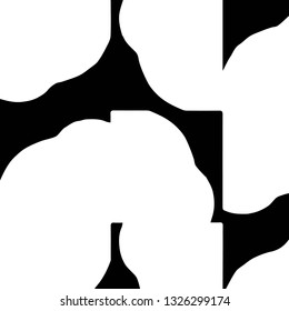 Halftone monochrome texture background. Abstract vintage black and white vector illustration Texture