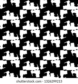 Halftone monochrome texture background. Abstract vintage black and white vector illustration Texture