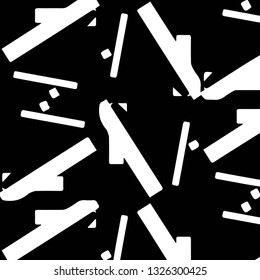 Halftone monochrome texture background. Abstract vintage black and white vector illustration Texture