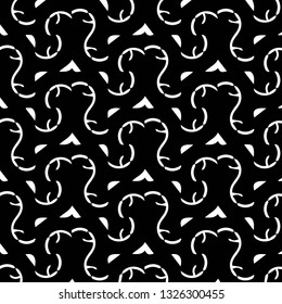 Halftone monochrome texture background. Abstract vintage black and white vector illustration Texture