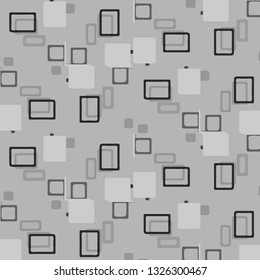 Halftone monochrome texture background. Abstract vintage black and white vector illustration Texture