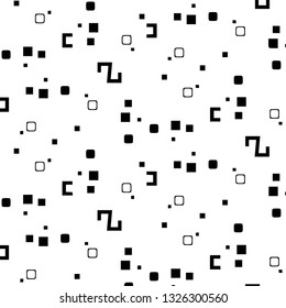 Halftone monochrome texture background. Abstract vintage black and white vector illustration Texture