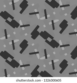 Halftone monochrome texture background. Abstract vintage black and white vector illustration Texture