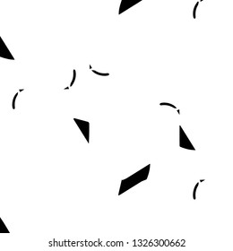 Halftone monochrome texture background. Abstract vintage black and white vector illustration Texture
